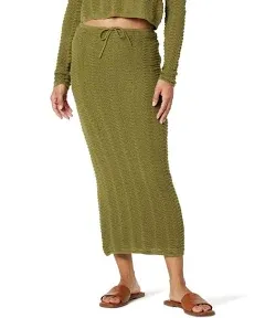 NWT The Drop Women's Makayla Crochet Maxi Skirt