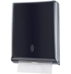 Commercial Paper Towel Dispenser Wall Mount, Holds 500 Multifold, Trifold, Z Fol