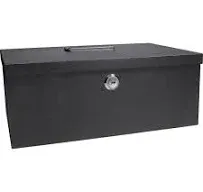 BARSKA CB11792 Cash Box,Compartmen<wbr/>ts 6,4-1/16 in. H 48TJ94