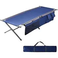 PORTAL 83&#034; XL Heavy Duty Folding Portable Camping Cot Pack-Away Outdoor Fold