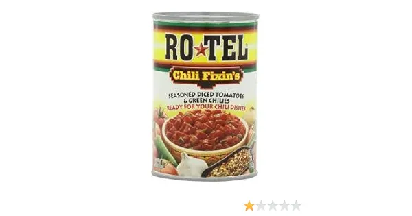 Rotel Chili Fixin's Seasoned Diced Tomatoes and Green Chilies