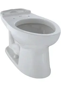 Toto C744EL#03 12" Rough-In Elongated Toilet Bowl Only in Bone (Seat Sold Separately)