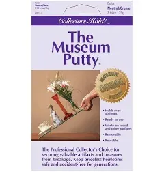 Quakehold Collectors Hold Museum Putty Silver 2 Pack