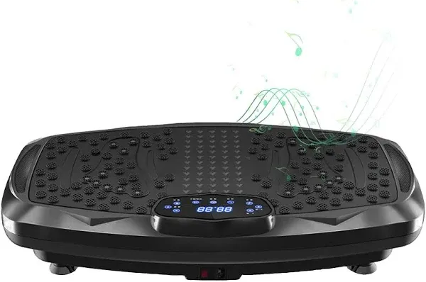 nimto Vibration Plate Exercise Machine Whole Body Workout Vibration Fitness Platform for Home Fitness & Weight Loss + BT + Remote