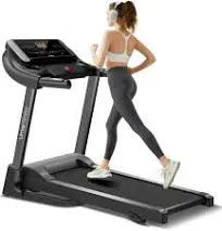 UMAY Fitness Home Auto Folding Incline Treadmill