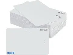 Default Programmed RexID 10 Pack H10301 PVC ISO Proximity Card for Access Con...