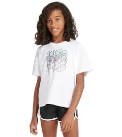 adidas Girls' Short Sleeve Tee T-Shirt