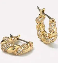 Ana Luisa Jewelry Twisted Hoop Earrings