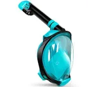 Greatever G2 Full Face Snorkel Mask with Latest Dry Top System,Foldabl<wbr/>e 180 Degr