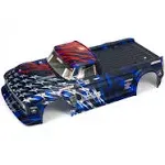 Arrma ARA410005 - Infraction 6S BLX Painted Body - Blue/Red