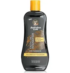 Australian Gold Exotic Oil Intensifier Dark Tanning Oil 237ml - FREE SHIPPING