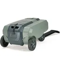 Thetford SmartTote2 RV Portable Waste Tote Tank - 4 Wheels - 35 Gallon - Thetford 40519 , Silver