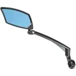 Handlebar Bike Mirror, Scratch Resistant Glass Lens, Ajustable and Rotatable Safe Rearview Bicycle Mirror