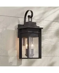 Franklin Iron Works Bransford Traditional Rustic Outdoor Wall Light