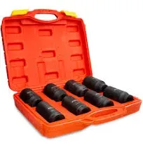 New 9pc 3/4&#034; SAE Deep Impact Sockets Set HD Size 1&#034;to1-1/2 Mechanic Wrench Tools