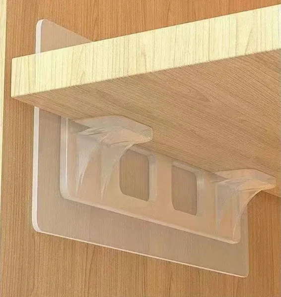 XATDOMESD Adhesive Shelf Bracket