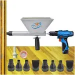 HOUBYU Large Size Auger Mortar Grout Gun