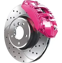 PINK G2 BRAKE CALIPER PAINT EPOXY STYLE KIT HIGH HEAT MADE IN USA FREE SHIP