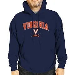 Campus Colors Long Sleeves NCAA Adult Arch & Logo Gameday Unisex Hooded Sweatshirt