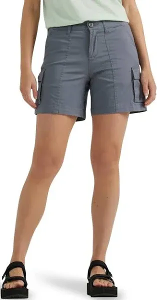 Ultra Lux Comfort Flex-To-Go Relaxed Cargo Short:Tan:2:M | Women's Shorts | Lee®