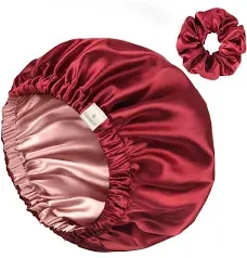 Yanibest Silk Bonnet for Women Sleeping Satin Bonnet Hair Bonnets Bonnet for Curly Hair