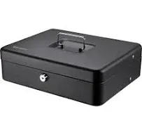 Barska 12" Standard Register Style Cash Box with Key Lock