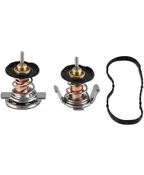 Mishimoto MMT-F2D-08L Engine Coolant Thermostat for Ford 6.4L Powerstroke (Set