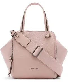 Calvin Klein Marble Triple Compartment Mini Satchel Crossbody