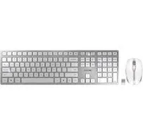 CHERRY DW 9100 SLIM, wireless keyboard and mouse set, German layout, QWERTZ keyb