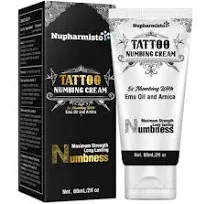 Nupharmisto Tattoo Numbing Cream - 1.7 oz.