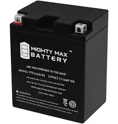 Mighty Max Battery YTX14AH-BS Battery