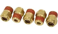 Mytee Products DOT Brass Push to Connect Fitting Air Brake Connector