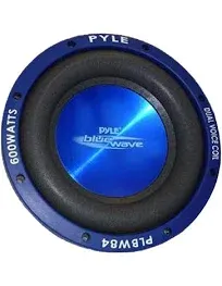 Pyle PLBW84 1-Way 8-Inch Car Subwoofer