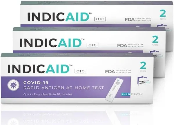 Indicaid Rapid Antigen At-Home Test