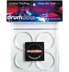 Drum Dots Drum Dampeners 4-Pack