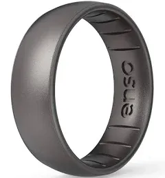 Enso Rings Classic Elements Silicone Ring | Made in The USA | Comfortable, Breathable, and Safe