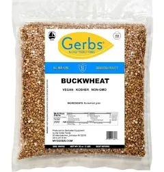 Gerbs Buckwheat Grout Grain, 32 Ounce Bag, Top 14 Food Allergen