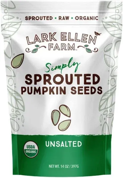 Lark Ellen Farm Sprouted Styrian Pumpkin Seeds