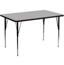 Flash Furniture 72''L Rectangular Laminate Activity Table