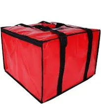 Insulated Pizza Delivery Bag 20 by 20 by 14 -Inch Commercial Grade Food Deliv...