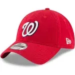 New Era Washington Nationals Red Game Replica Core Classic 9TWENTY Adjustable Hat