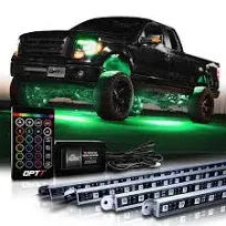 AURA Truck LED Aluminum Underglow Lighting Kit - Wireless Remote Control Full Color Spectrum