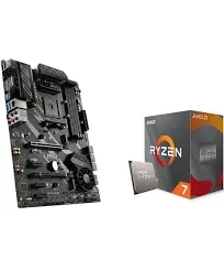 AMD Ryzen 7 5700X 8-Core 16-Thread Unlocked Desktop Processor Bundle NEW