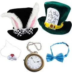 White Rabbit Costume - Rabbit Costume - Bunny Costume 5 Pc Costume- ...