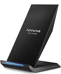 Qi put fast wireless charger nanami Quick Charge 2.0 two coils wireless M220-BK