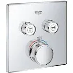 Grohe 29141000 GrohTherm SmartControl Dual Function Thermostatic Trim with