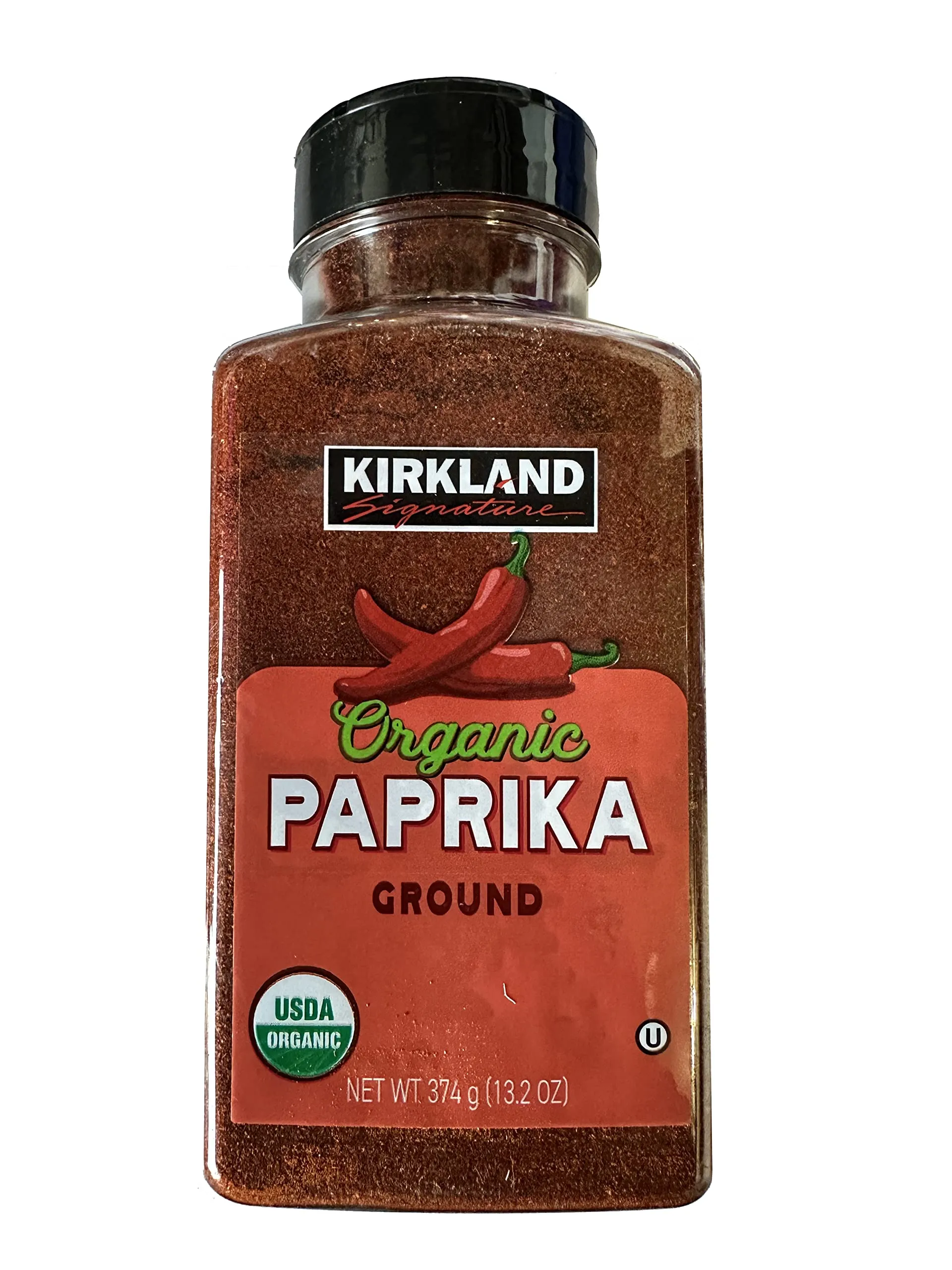 Kirkland Signature CERTIFIED ORGANIC Paprika Ground 13.2 oz Warehouse Size Jumbo