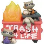 Dumpster Fire Trash Panda Vinyl Figure