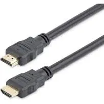 Startech.Com 2M High Speed Hdmi Cable - Hdmi - M/M - Hdmi For Audio/Video Device, Tv, Projector, Gaming Console - 6.56 Ft - 1 Pack - 1 X Hdmi Male Digital Audio/Video - 1 X Hdmi Male Digital