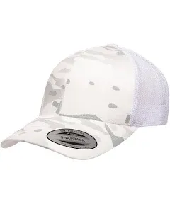 Flexfit Yupoong Classics Multicam Retro Trucker Cap